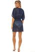 V-NECK SHORT SLEEVE TUNIC - GOFRET